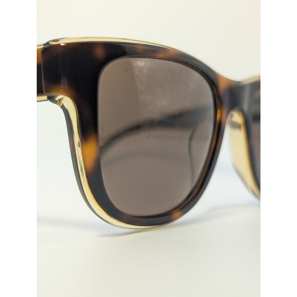 Dolce & Gabbana Unisex Square Frame Sunglasses – Tortoise Shell – New - Picture 3 of 9